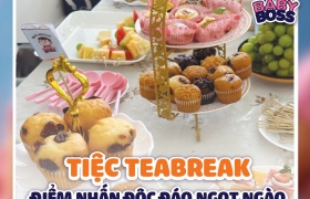 Teabreak tại Đại hội Đại biểu Mặt trận Tổ quốc Việt Nam Quận Phú Nhuận 